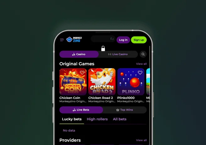 Monkeyzino app